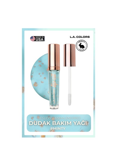 Nourishing Lip Oil - Besleyici Ve Nemlendirici Dudak Bakım Yağı Clg443 Minty