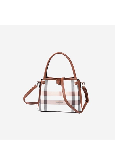 Kadın Silver & Polo Sp1254-mk48 Sılver Polo El Çantası Krem-taba Krem  -  Taba