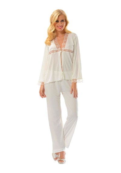Sistina Ekru - 163 - Penye Çeyizlik 6' Lı Set - 1510 - - Myceshop - Beden S/m