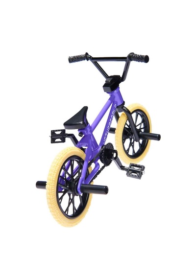 Tech Deck Bmx Bisikleti Wethepeople Mor Gerçek Metal Çerçeve Parmak Bisiklet Oyuncak Model 12