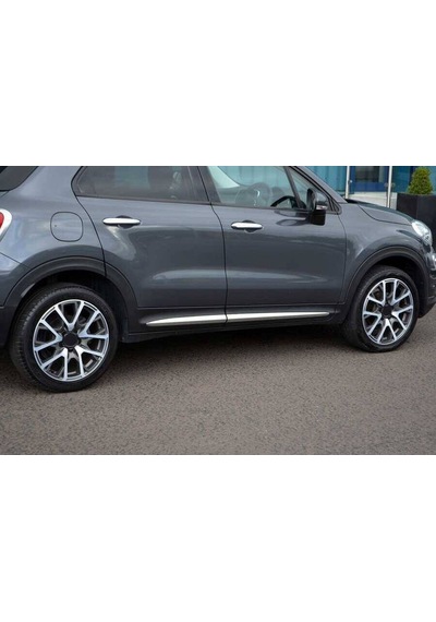 Fiat 500X Krom Yan Kapı Çıtası 4 Parça 2015 ve   Sonrası