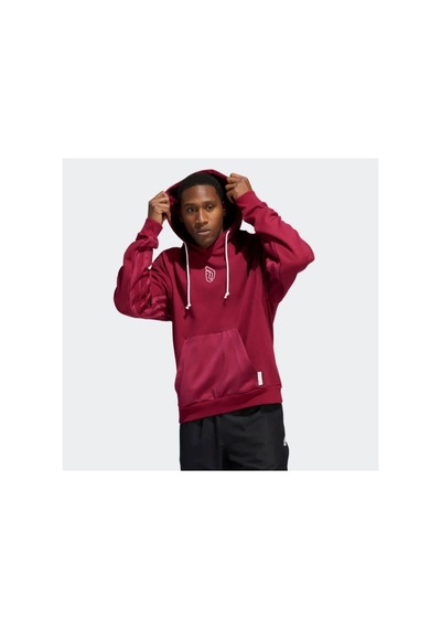 Adidas Dame 8 Innovation Kapüşonlu Sweatshirt Hb5466 Kırmızı Kırmızı
