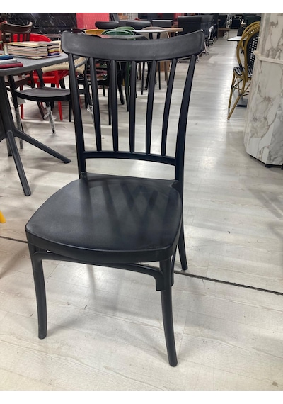 Vıolet Model Siyah Renkli 6'lı Plastik Sandalye