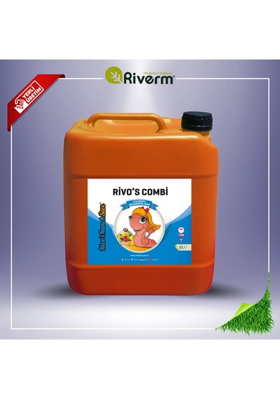 Riverm'Den 5L Rivo Combi (Organomineral Gübre)