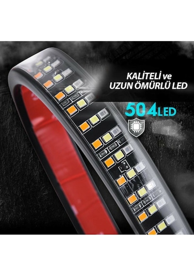 Pick Up Ledi Off Road Bagaj Led Lamba Sinyalli Kayar Bagaj Ledi 120 Cm