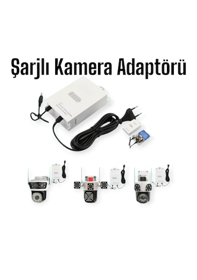 12 Volt Ups Adaptör Şarjlı Voltaj Korumalı Güç Kaynağı