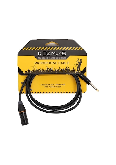 Kcl-061-1.5m Xlr-trs 635mm Stereo 1.5m Kablo Standart