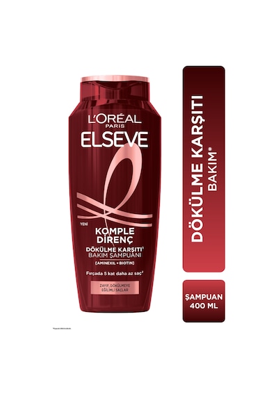 ELSEVE Komple Direnç Dökülme Karşıtı Şampuan 400ml