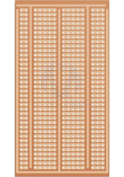 5x10cm Pertinaks Delikli Plaket Tek Yüzlü Pcb Proto Prototip