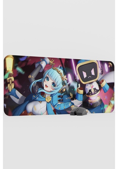 Ineffa Genshin Impact Anime Oyuncu V1 - 90x40 Xxl Gaming Mouse Pad Fare Altlığı