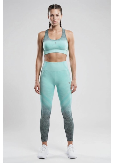 Woneagle Tayt Mint Yeşili Degrade Dikişsiz Seamless Spor Tayt Mint Yeşil Mint Yeşil