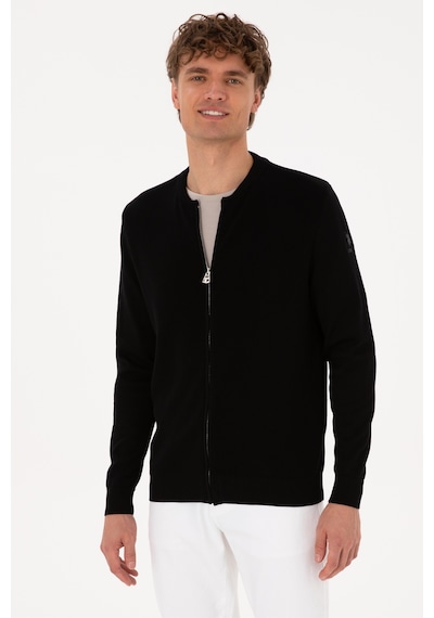 U.s. Polo Assn. Erkek Siyah Hırka Triko 50313721-vr046 Siyah