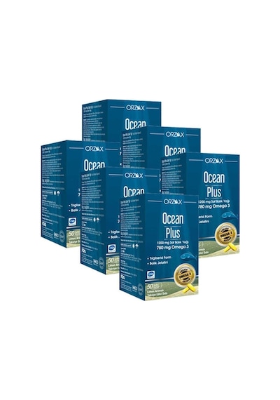 Ocean Plus 1200 Mg 50 Kapsül 6 Adet