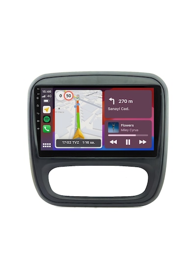 Renault Traffic Android Multimedya Sistemi 2015-2021 Crv4705xp