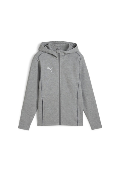 Puma Teamfinal Casuals Hooded Erkek Futbol Ceketi 65852833 Gri 65852833