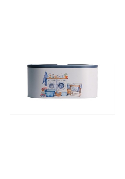 Decorev Deterjanlık Dc-6769 Metal Plastik Kkapaklı Ahşap