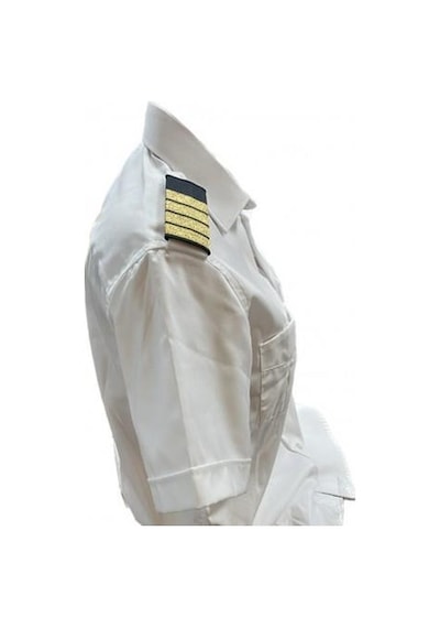 Pilot Gömlek Yazlık Kısa Kollu Erkek Beyaz