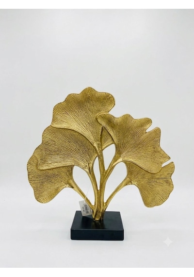 Ginko Yaprak Büyük Boy Gold 37 Cm