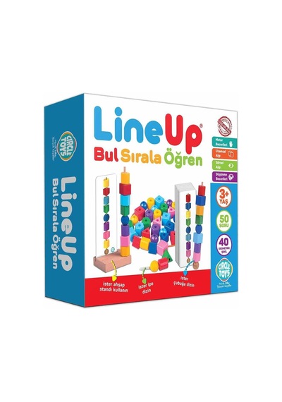 Circle Toys Line Up - Yeni Algı Ve Zeka Oyunu Sku: Zeusstkc9a5f9dc20