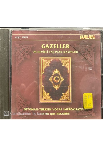 Plak Değildir Cd Dir Cd Gazeller 78 Devirli Taş Plak Kayıtları