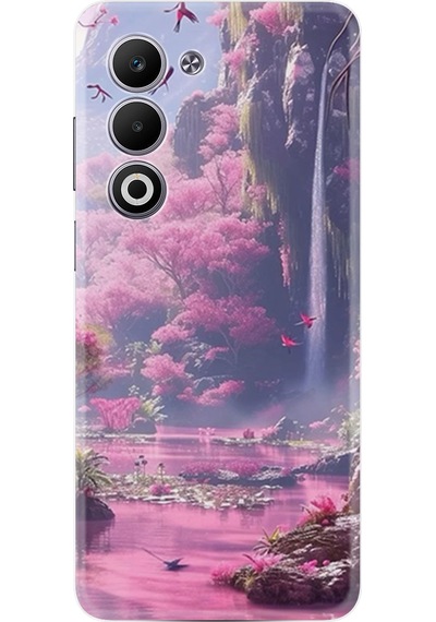 Oppo A5 Kılıf Boutique Baskılı Resimli Şelale Pcode -033