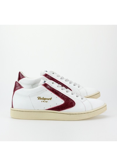 Sneaker Günlük Erkek Vt1243m Valsport Tournament Classic Bianco Bordeaux Bianco Bordeaux