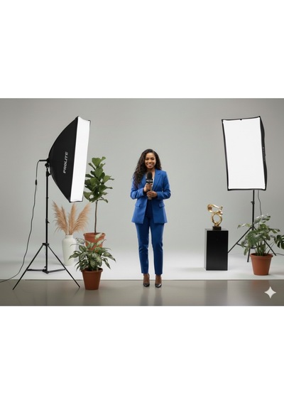 Soft Box Işık 2 Li Set Fotoğraf Video Ürün Çekimi
