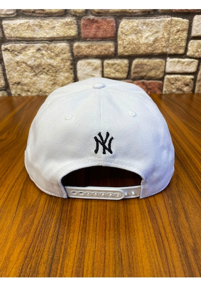 Hamze Ny New York Nakış Hip-hop Snapback Rapper Basket Beyzbol Şapka Cap Beyaz
