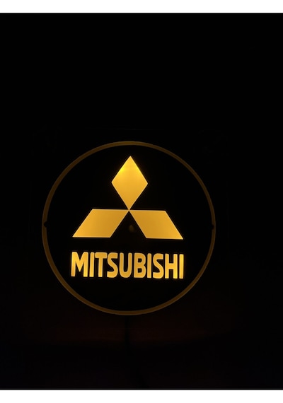 Ahmet Otomotiv Miitsubishi Cam Önü Logo Tabela 24volt