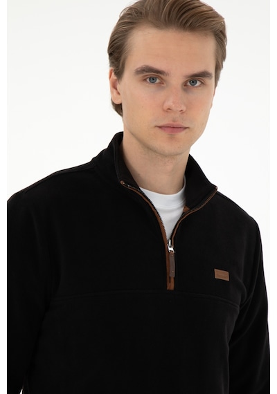 U.s. Polo Assn. Erkek Siyah Sweatshirt 50290609-vr046 Siyah
