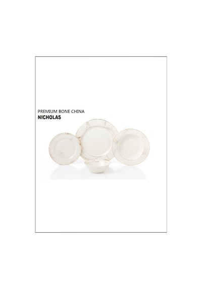Pierre Cardin 60 Parça 12 Kişilik Yemek Takımı Nicholas