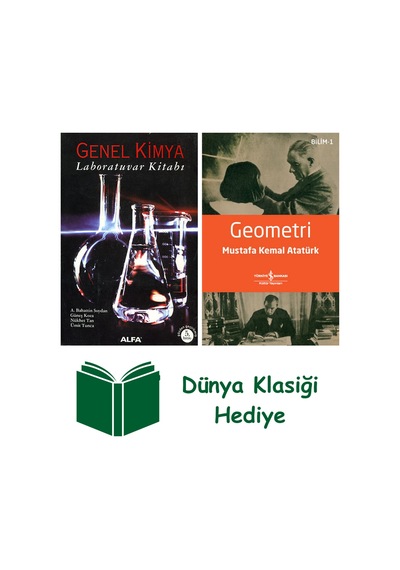 Genel Kimya Laboratuvar Kitabı + Geometri + Dünya Klasiği Hediye