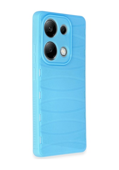 Redmi Note 13 Pro 4g Kılıf Bibercas Silikon Kapak - Mavi Bzsxx00 1