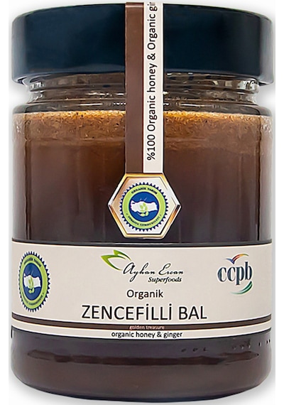 Ayhan Ercan Organik Zencefilli Bal 330 G