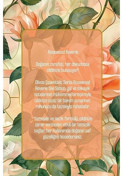 Olivos Rosewood Reverie Sıvı Sabun 500 Ml Diğer
