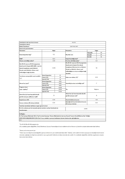 Vestel CMI 97402 WIFI 9 KG 1000 Devir Çamaşır Makinesi