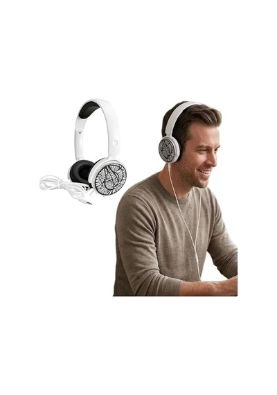 Sh Philips Shm7110u Beyaz Kablolu Mikrofonlu Kulaklık Najmaddin