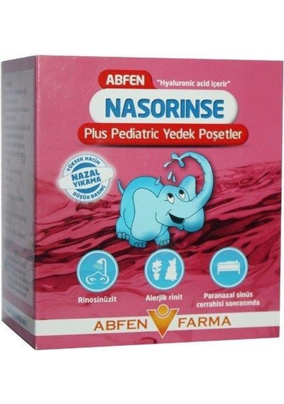 Abfen Nasorinse Plus Pediatric Yedek Poşetler 50 adet