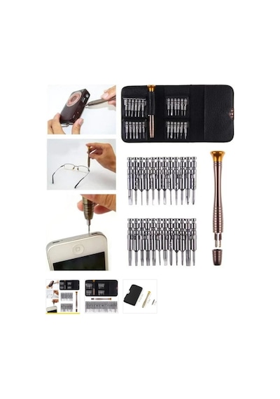 Dmr Mini Tork Yıldız Tornavida Seti Saat Telefon Tornavida Seti 25pcs