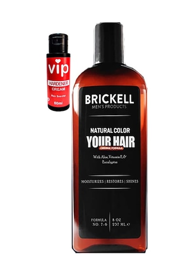 Brickell Erkeklere Saçsakal Beyazlıkgiderici 237 Ml Şampuan + Vip Seksperformans 60 Ml