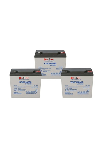 12v 24ah Motosiklet Aküsü 3 Lü Set 2025 Malezya Üretimi-121661