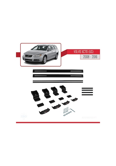 Volvo Xc70 Iı P24 2008-2016 Arası İle Uyumlu Basıc Model Ara At