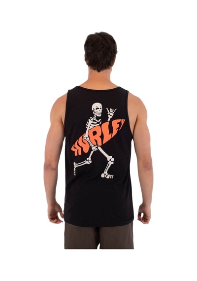 Hurley Hurley Tank Printing Press Flamengue Erkek Siyah Tank Top 001