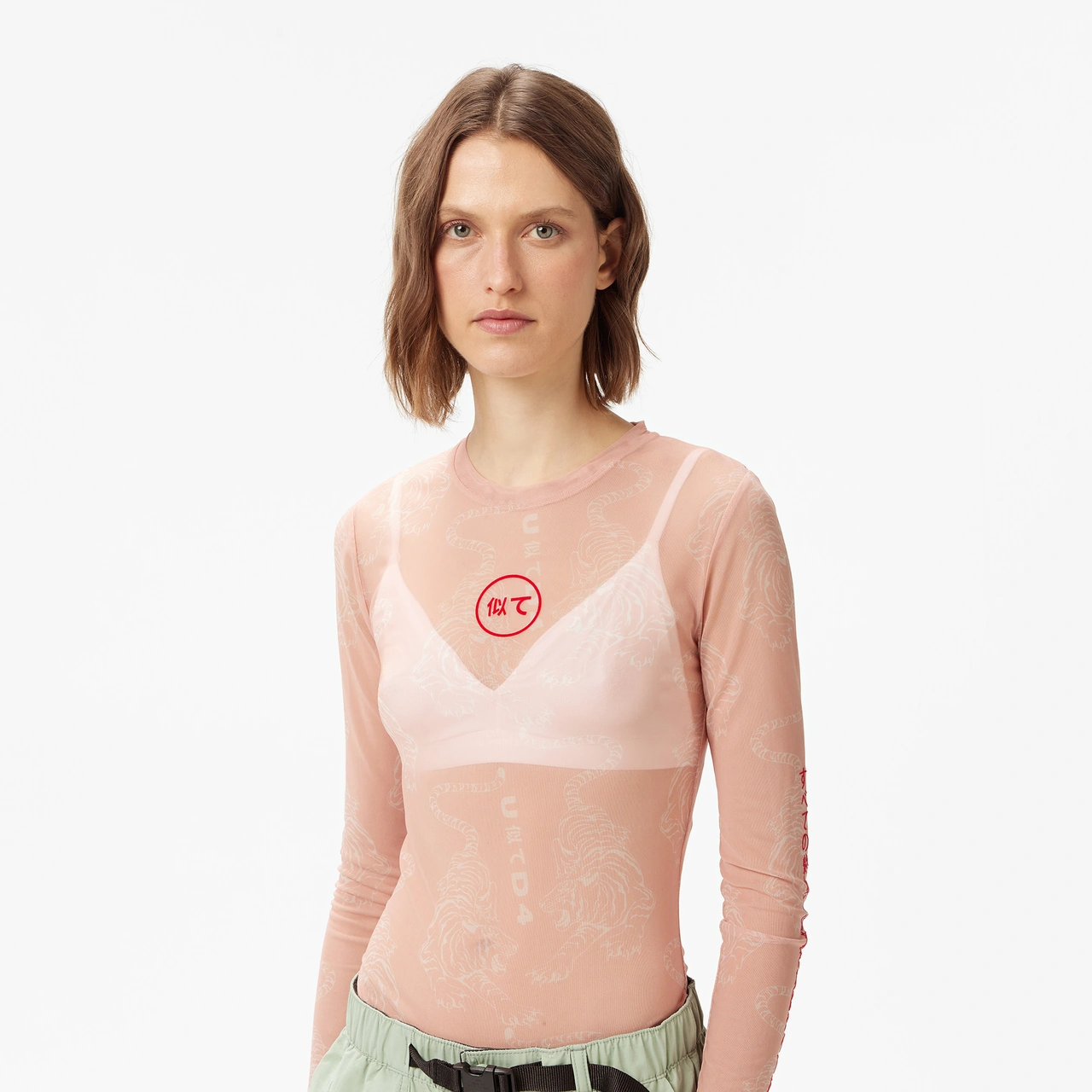 United4 Unıted4 Kadın Pembe Renk Bodysuit Torı Pembe