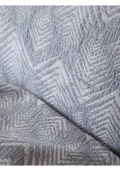 Bedline Tek Yatak Örtüsü Çift Kişilik Areca Gri 230x240 Cm