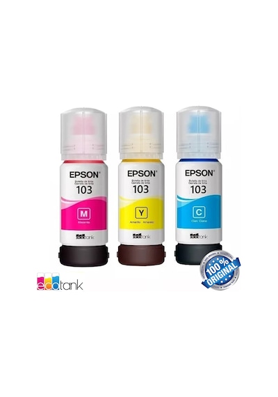 Epson 103 Mürekkep L4150/L4160/L6160/L6170/L6190 4 Renk 4X70Ml