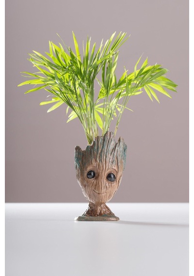 Marvel Groot Beton Saksı Ve Kalemlik