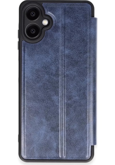 Newface Samsung Galaxy A06 Kılıf Flip Cover - Lacivert