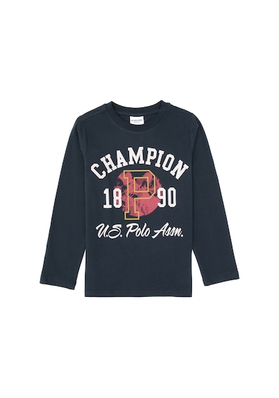 U.S. Polo Assn. Erkek Çocuk Açık Lacivert Bisiklet Yaka Süprem Sweatshirt 50316507-VR059 U.S. Polo Assn. Erkek Çocuk Açık Lacivert Bisiklet Yaka Süprem Sweatshirt 50316507-VR059