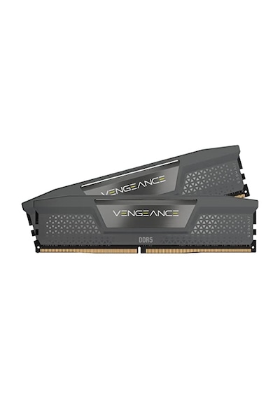 Corsaır Vengeance Ddr5 64gb 2x32gb Ddr5 5200mhz Cl40 Amd Expo Intel Xmp İcue Uyumlu Bilgisayar Belleği - Gri Cmk64gx5m2b5200z40